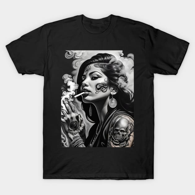 Chicana Power T-Shirt by Absinthe Society 